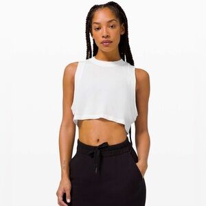 LULULEMON All Yours White Tank S